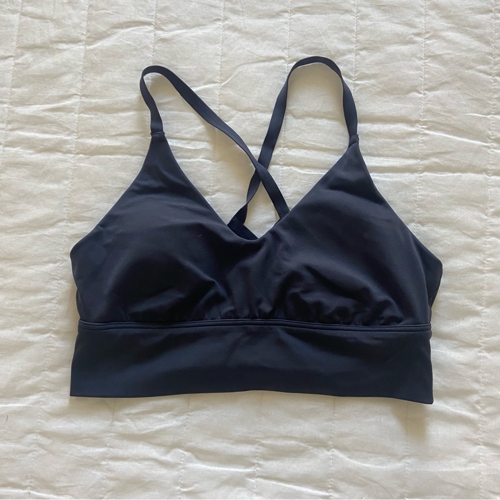 aerie strappy back sports bra